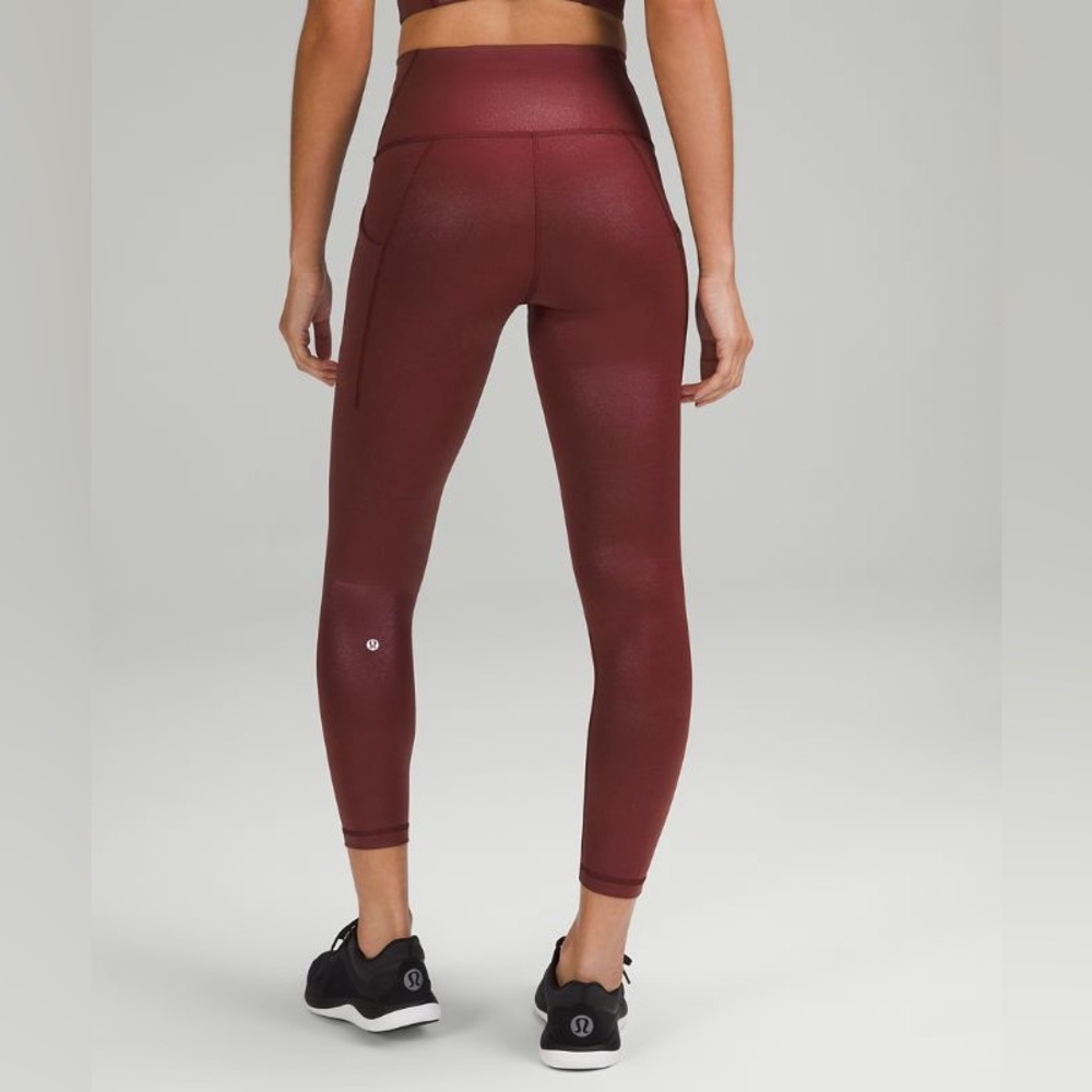 Lululemon Wunder Train High-Rise Tight with Pockets 25" *Foil size 4